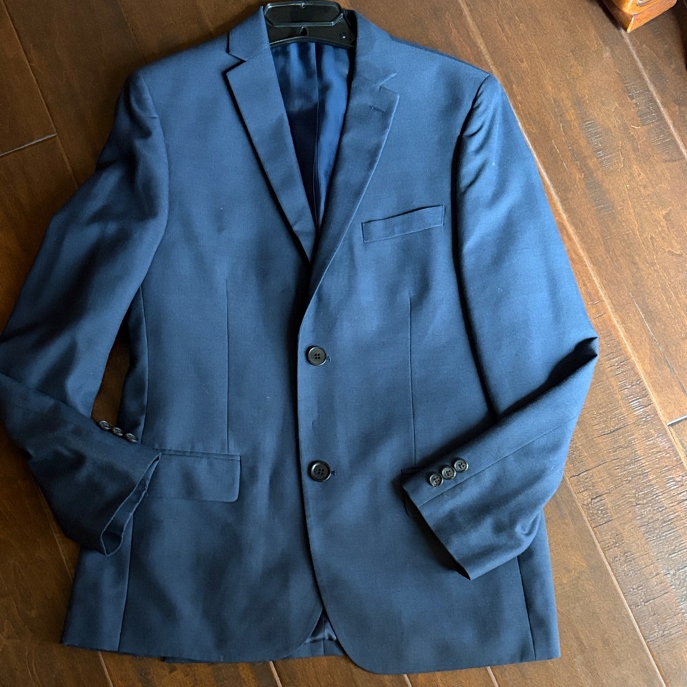 Big Boys Lauren by Ralph Lauren Classic Blue Sports Blazer Jacket 18R Worn Once)